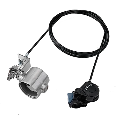 Exhaust modification controller, Exhaust pipe - b-short-valve-with-gear-adjustment