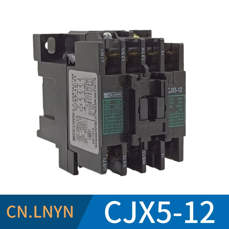 CN.LNYN Чжэцзян Longyin Электрические контакторы переменного тока CJX5-12/11