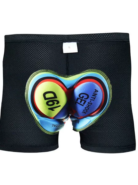 Cycling Underwear Shorts Wholesale Thickened Silicone Cushion Men's and Women's Breathable Mountain Bike Shorts