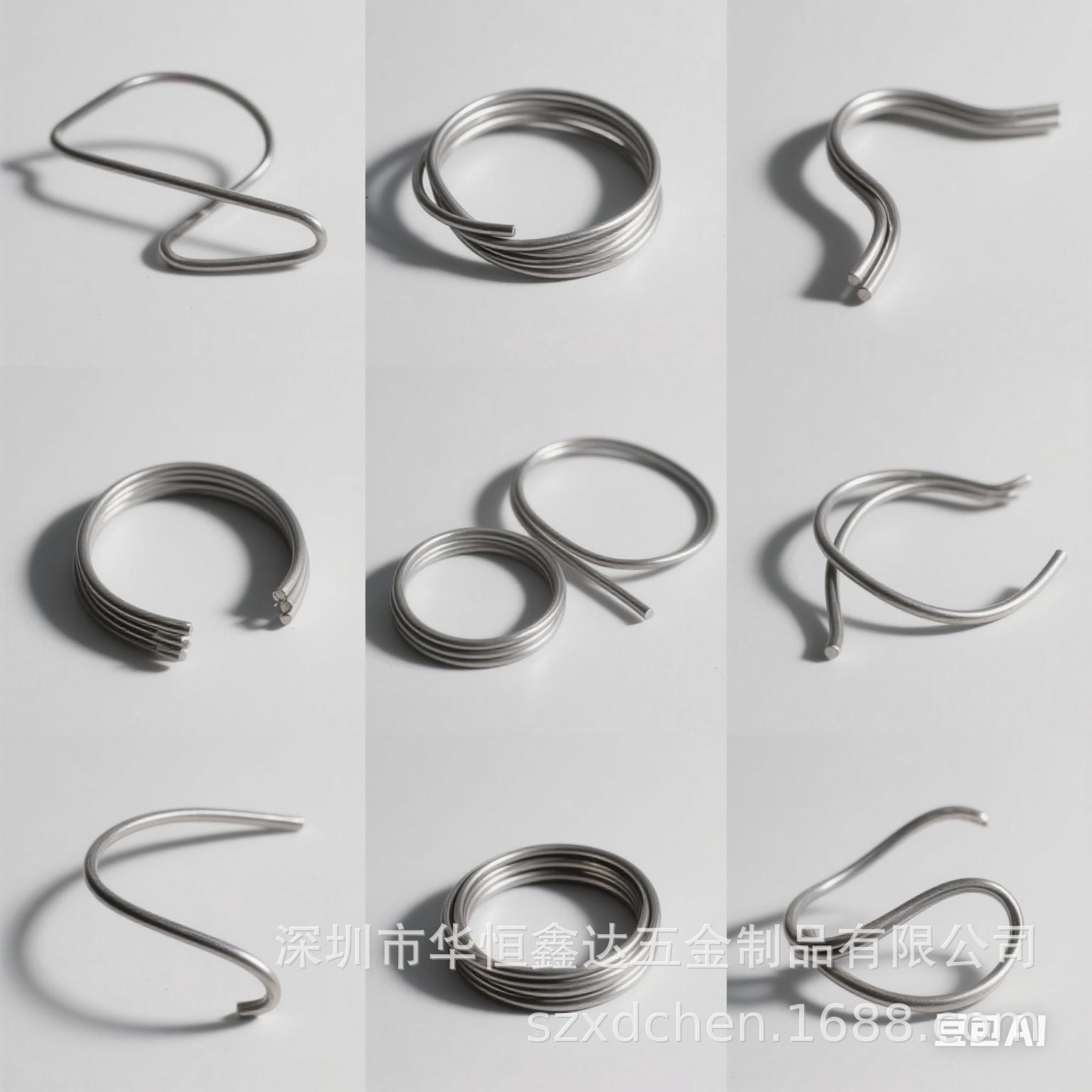 供应铁线折弯成型加工铁线弯钩打圈加工铁艺制品加工