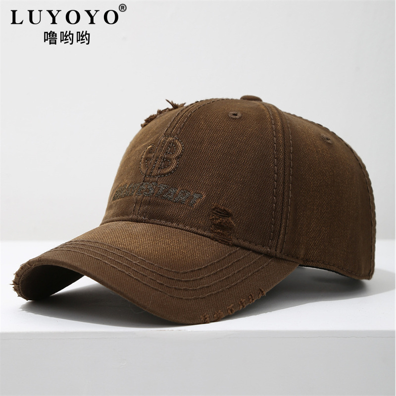 Primavera y otoño sombrero de béisbol sombrero de sombrero antiguo