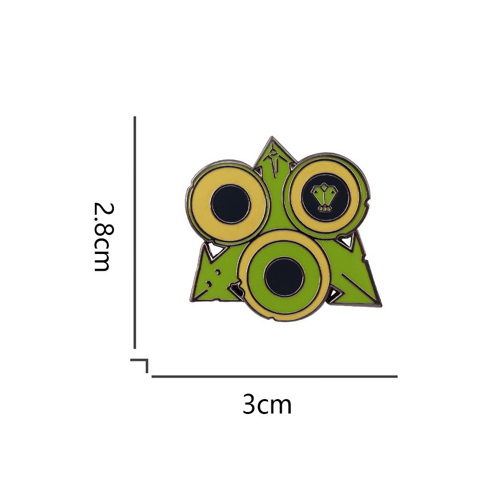 Aliexpress Cross-Border New Warhammer 40K Merchandise Brooch Game Gift Cartoon Metal Badge Clothing Accessories