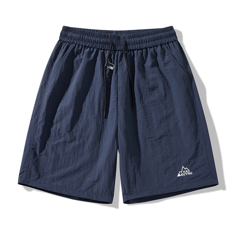 Men's Shorts Summer Ice Silk Thin Quick-drying Pants Outer Wear Loose plus size Trendy Casual Sports Large Pants