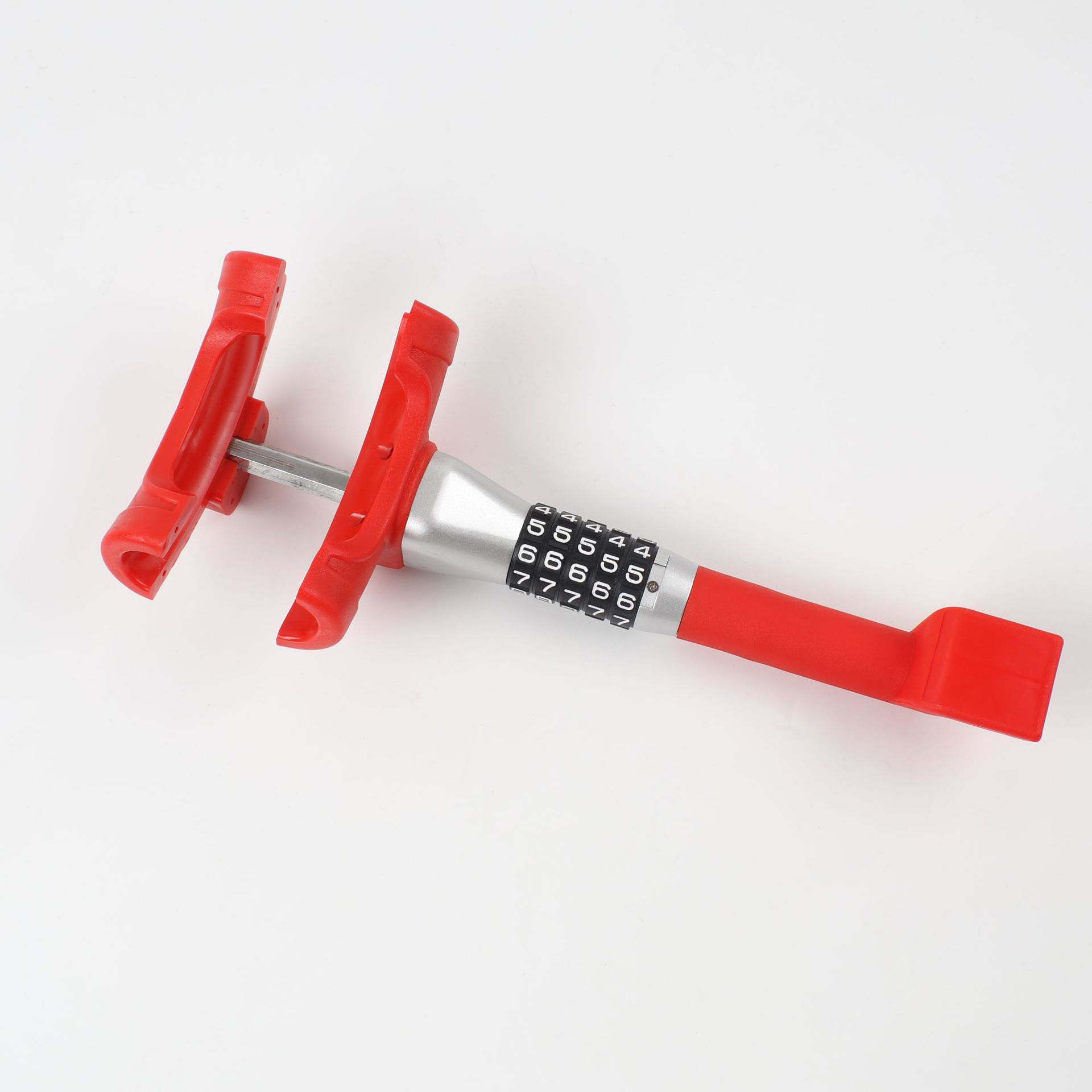 Car Steering Wheel Password T-Shaped Lock New Password Lock Car Steering Wheel Lock Self-Defense Anti-Theft t Lock