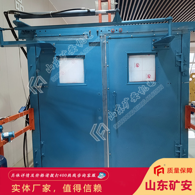 结构简单正反向无压风门 关闭平稳正反向无压风门