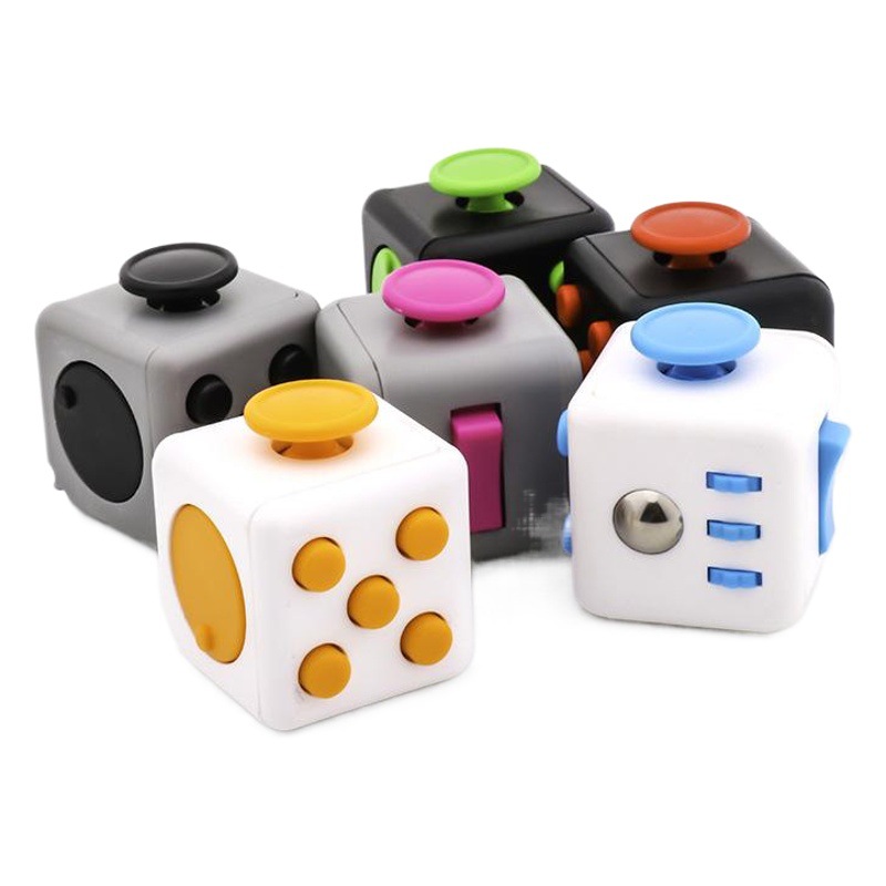 Amazon reduce la ansiedad irritabilidad descompresión Cubo de Rubik dados de descompresión Cubo de Rubik juguete transfronterizo Cubo Fidget