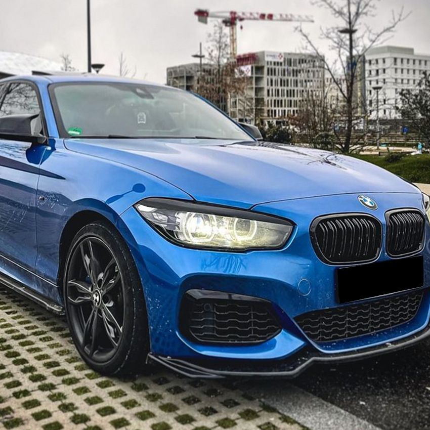 BMW 1 Series F20 Facelift 118i 120i 2015-2019 Headlight Eyebrow Car Sticker Exterior Modification