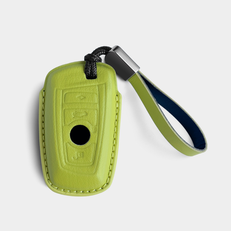 BMW [스퀘어 4버튼] 아보카도 그린 세트 + 핸드 스트랩