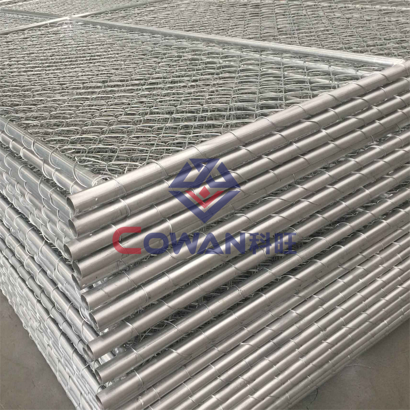 Desmontaje extraíble de la cerca temporal de la cerca de la cerca de la cerca de la cerca de la cerca