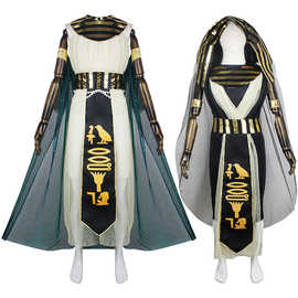 埃及法老cosplay民族舞台演出服成人王子情侣服装埃及cos服