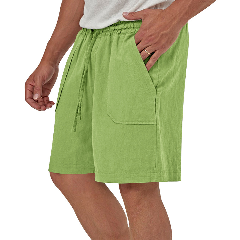 Men's Solid Color Shorts Sets Men's Clothing display picture 8