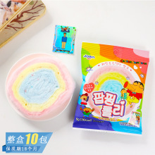 韩国进口joen跳跳糖彩色棉花糖儿童高颜值糖果含贴纸休闲趣味零食