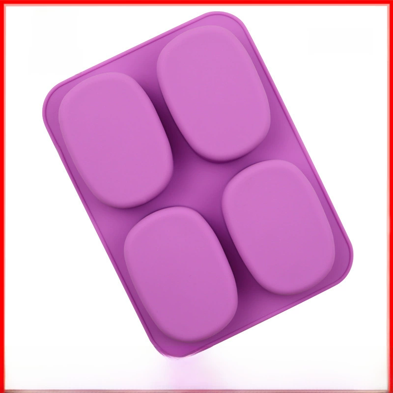 Домашняя форма для хлеба из 4-in-one овальных роз handmade хлеб molds кулинарная выпечка handmade мыло формочка для торта