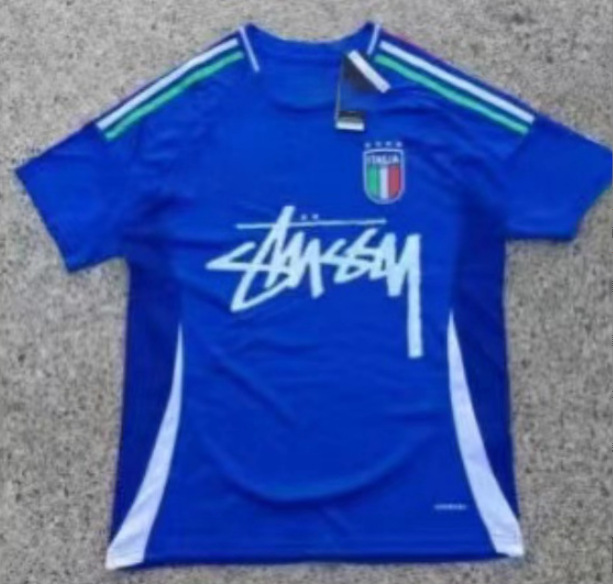 2425 Camiseta de fútbol de local y visitante transfronteriza italiana Edición especial Serie de camisetas Suministro directo de fábrica Edición conjunta