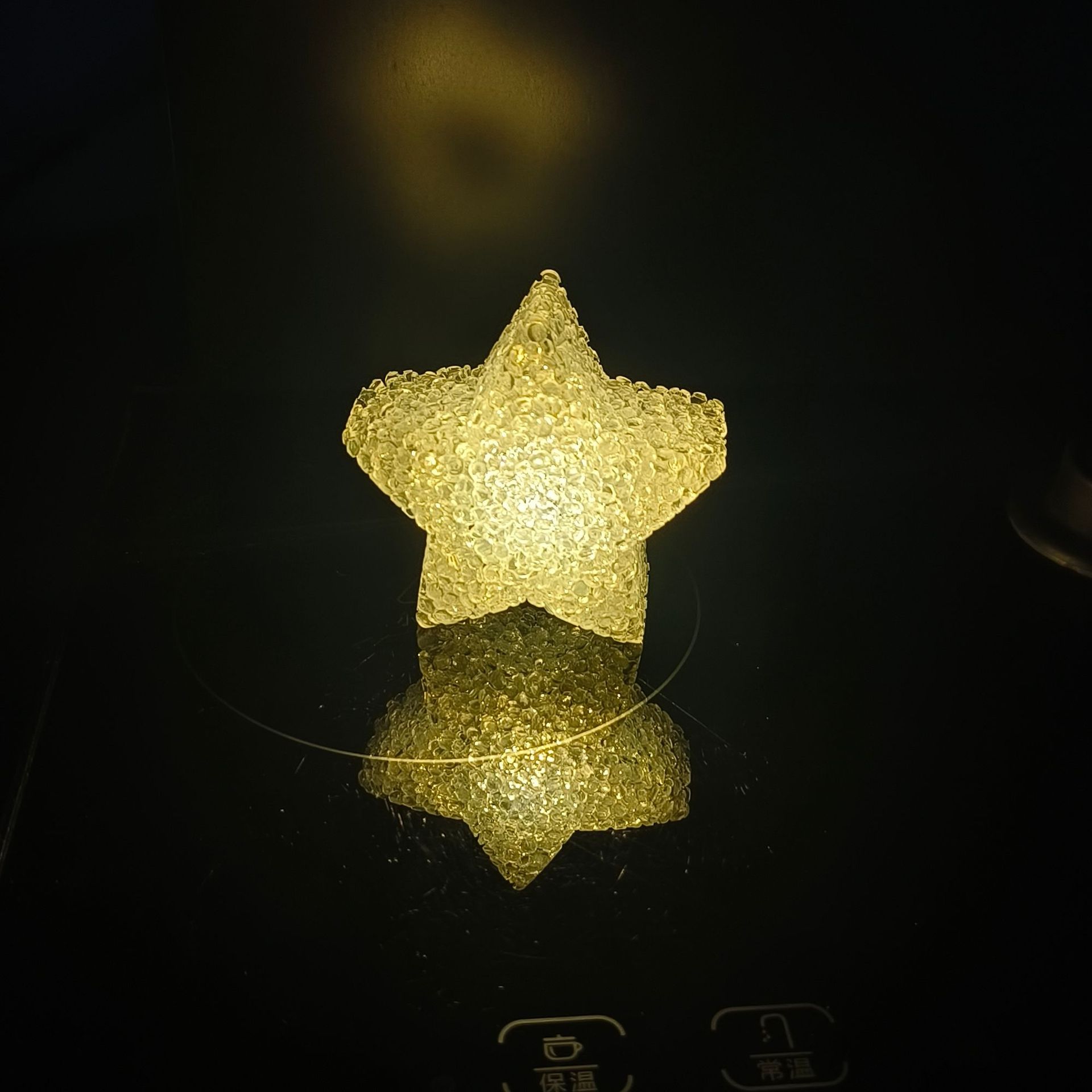 Estrellas de pentacos transfronterizas iluminadas luces de atmósfera escenario props espectáculo de baile coral muñeca lámpara de estrellas de color lámpara de estrellas