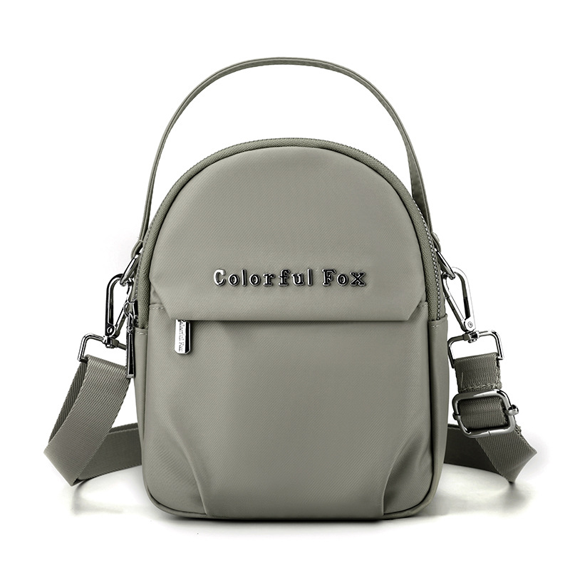 Colorful Fox women's Korean version fashion trend multi-layer shoulder minimalist phone key crossbody bag_voghion.com
