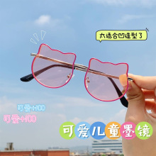 外贸批发库存尾单直播供货团购~可爱炒萌粉色K*T猫遮阳镜太阳镜