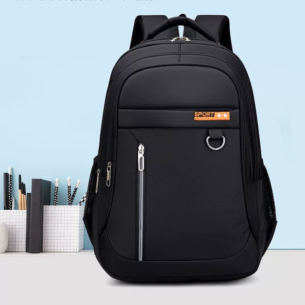 Backpack Men's High-Looking Large-Capacity Trendyy Schoolbag Suitcase Bag Anti-Fall and Bubble Wrap 16inch Computer Bag