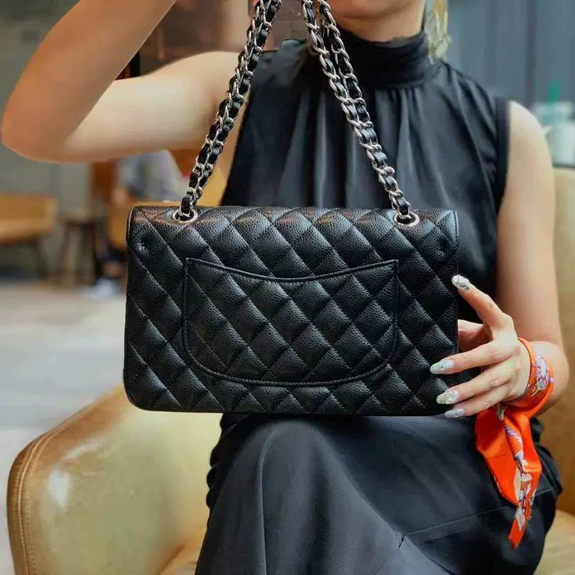 Поясная сумка через плечо из кожи, сумка через плечо, цепь, стиль Chanel, сумка-цепь