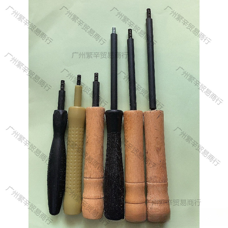 钩针手柄穿绕拉磁环电感线圈塑胶钩子勾针工具卷线棒勾棒专业