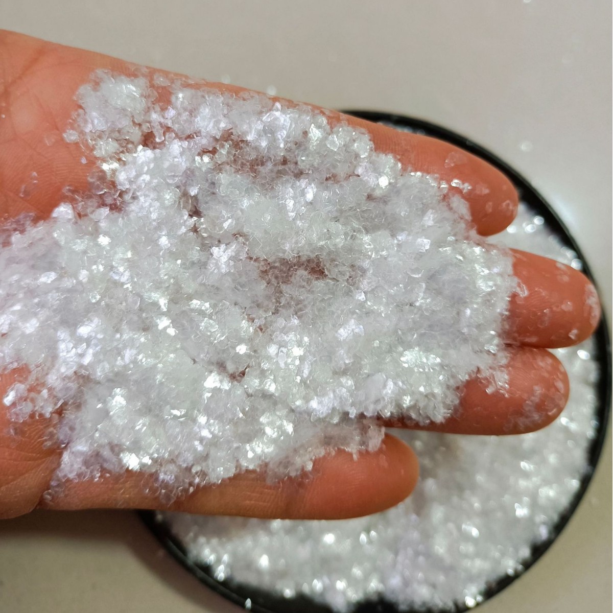 厂家供应 合成云母 防腐白云母片 特种砂浆涂料用白云母6-10目