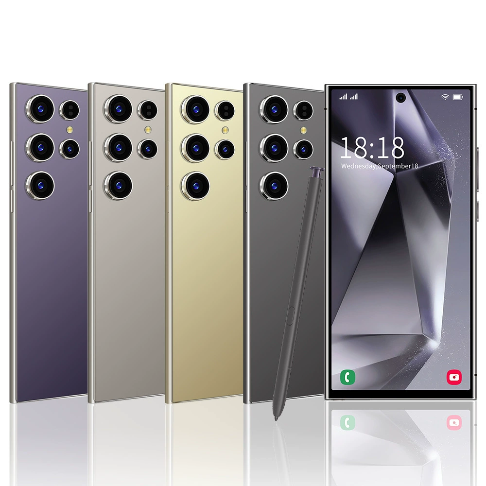 Смартфон S24 Ultra, 7.3" дисплей, аккумулятор 8000 мАч, камера 72+108 МП