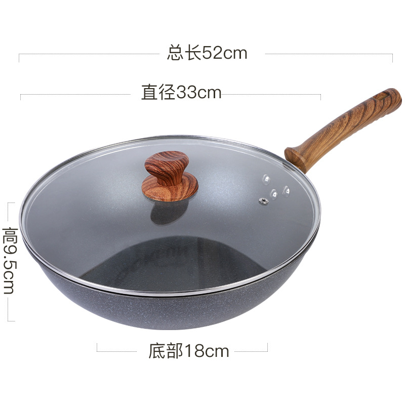 Tres piezas de set de paneles caseros guisado antiadherente regalo de reunión anual al por mayor multifuncional caja de regalo de cocina de cocina