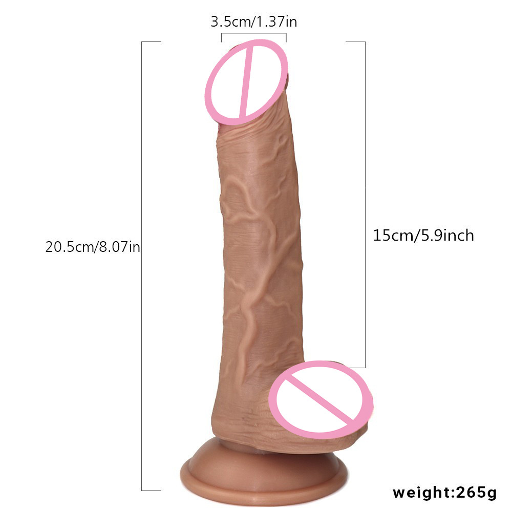 Mamba negra de silicona líquida de doble capa de simulación de maestro muscular real pene masturbación femenina pene juguetes sexuales para adultos femeninos