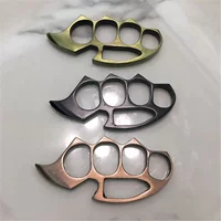 Утолщенная открывалка для бутылок пива Tiger Finger Tiger из цинкового сплава, четыре пальца, ручная поддержка для самообороны, разбивающее окно, оружие для самообороны из стекловолокна