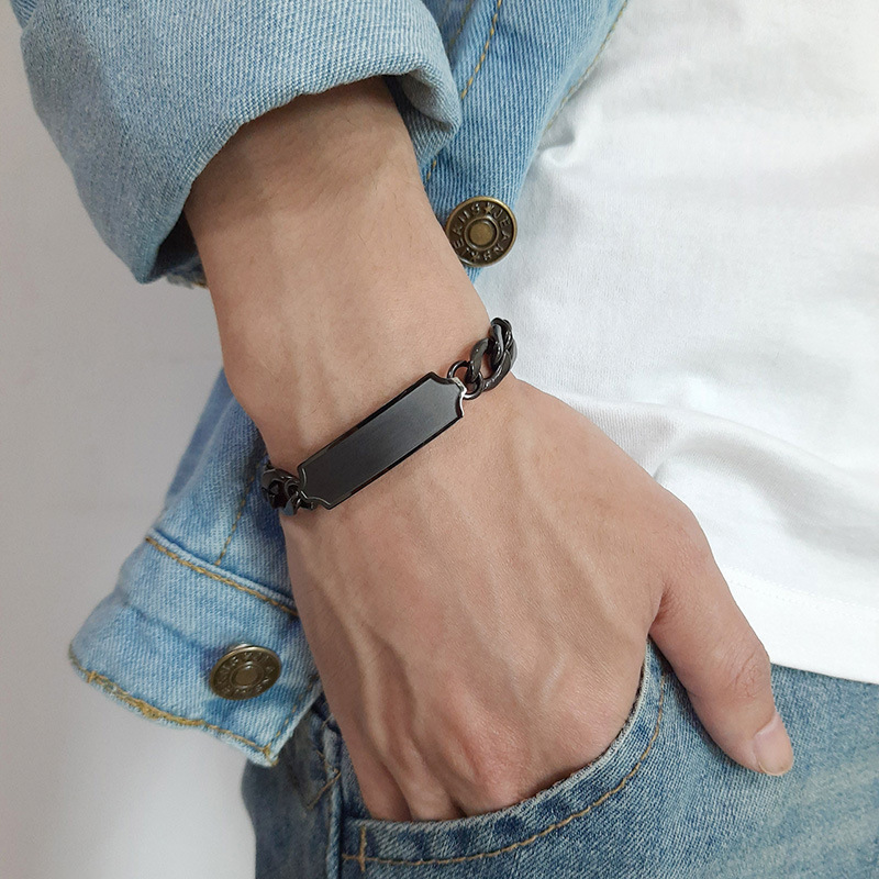 Einfacher Stil Geometrisch Rostfreier Stahl Armbänder Edelstahl Armbänder display picture 4