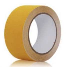 跨境批发PVC磨砂防滑条黄色安全警示胶带区域划线防滑贴防滑胶带