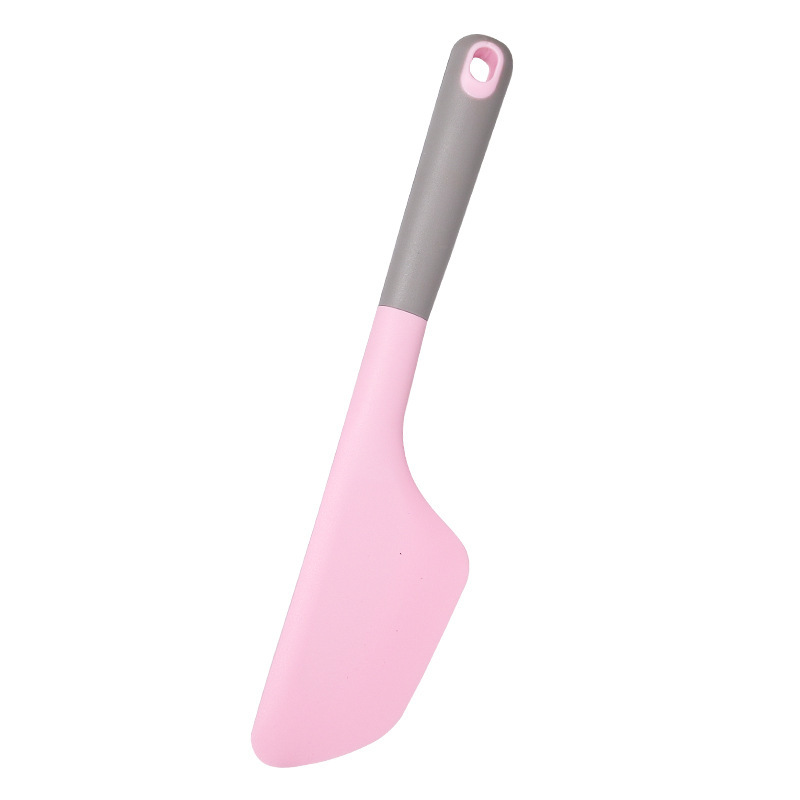 Raspador de silicona de borde suave grande de 10 pulgadas, crema batida de pastel resistente a altas temperaturas, herramienta de horneado de raspador de borde suave grande