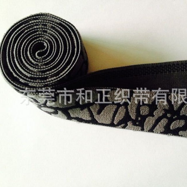 电脑提花松紧带 特殊提花防滑弹力带 内裤防滑提花带丈根规格可定
