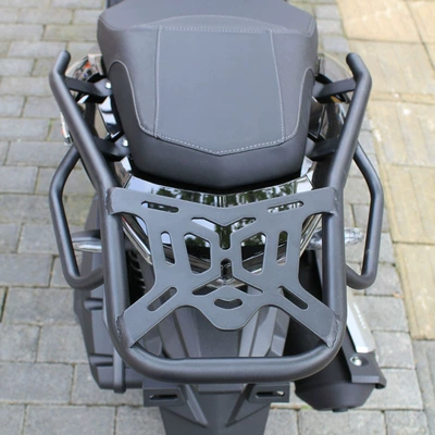 Suitable for Zongshen Seckolon RT1 scooter modified rear shelf tail rack tail wing rt1 trunk bracket accessories (Motorcycle tail) - zongshen-seckron-rt1
