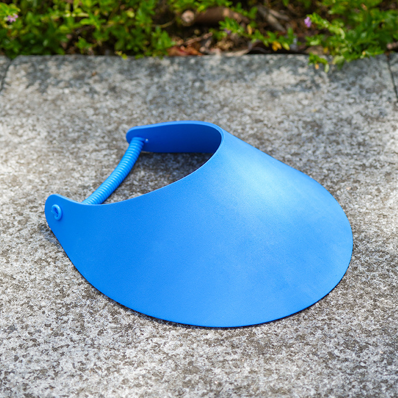 Sombrero protección solar EVA multicolor, deportivo verano, logo personalizable, portátil exterior.