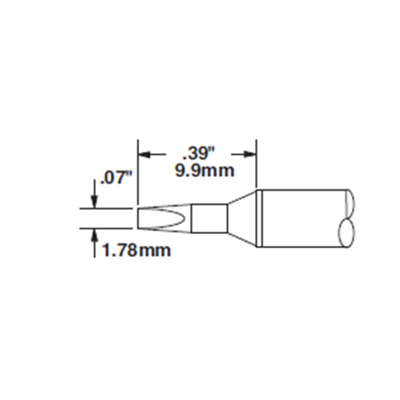 美国 Metcal(OKI) STTC-137 烙铁头 烙铁俎用于MX-500S/MX-521