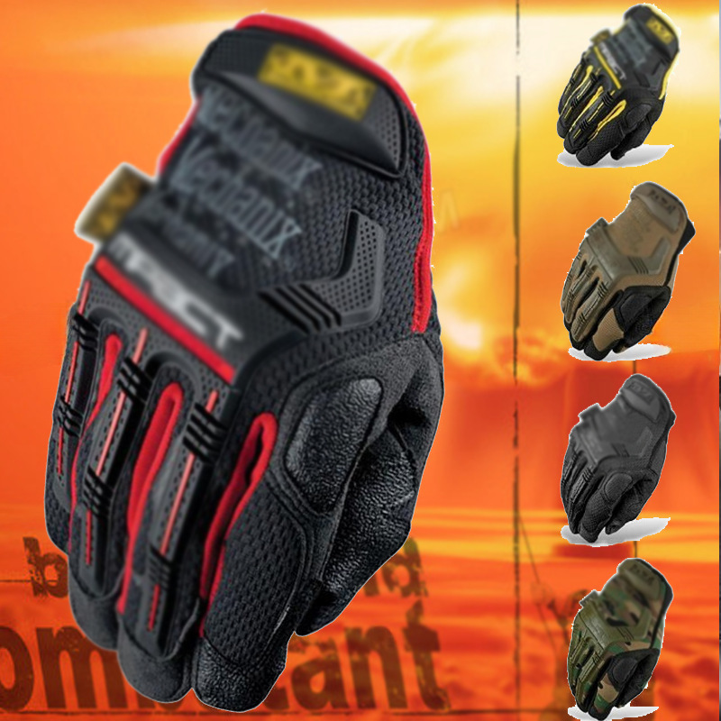 Taktische Handschuhe Militärfan Spezialkräfte Fingerkampf Kampf Outdoor Reiten Rutschfeste Dichtung Männliche Supertechnikerhandschuhe_voghion.com