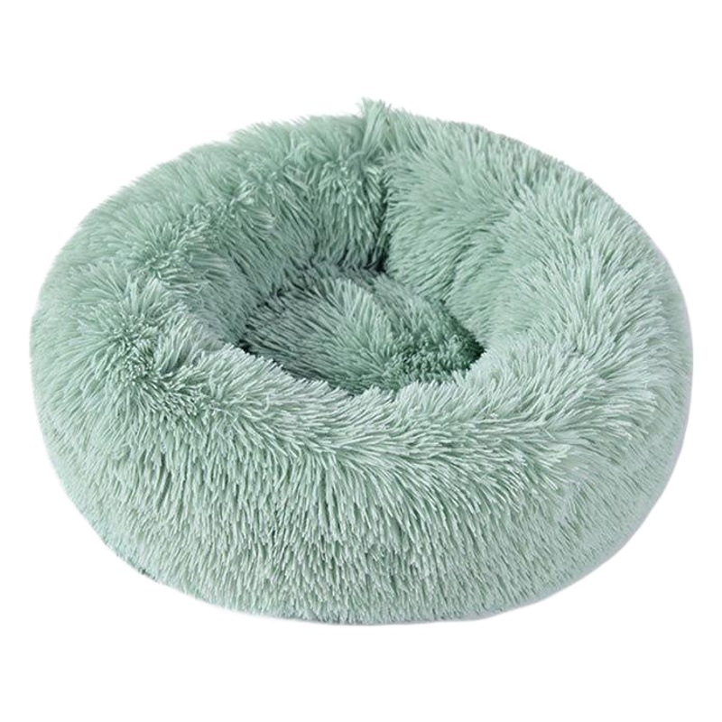 Nido de gato transfronterizo de felpa redonda nido de mascota cama de perro de invierno estera de perro colchón para mascotas suministros para mascotas al por mayor