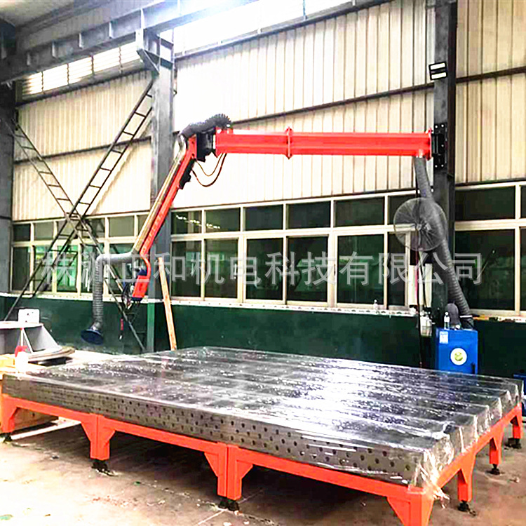 液压吸气罩式悬臂送丝机架内蒙古包头洛阳河南焊机空间臂株洲正和