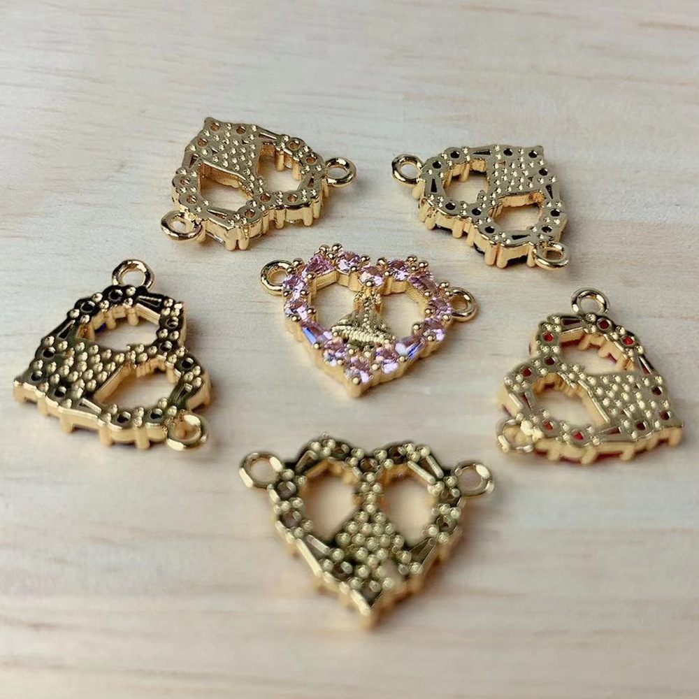 4g Weight Pendant Jewelry Making Type Rhinestones Inlay Material DIY Jewelry Accessories Classification 1 Piece Quantity Copper Material Totem, Heart Shape Pattern Inlay Design Simple Style, Classic Style Style 1 Piece Copper Rhinestones Totem Heart Shape Pendant 2