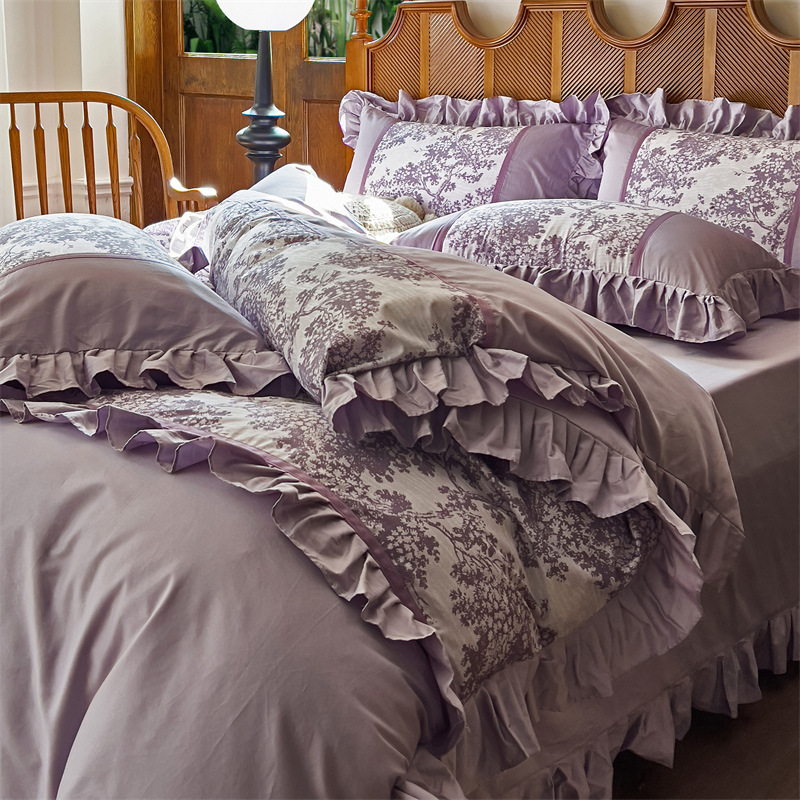 검은 숲-바이올렛 [면 100]