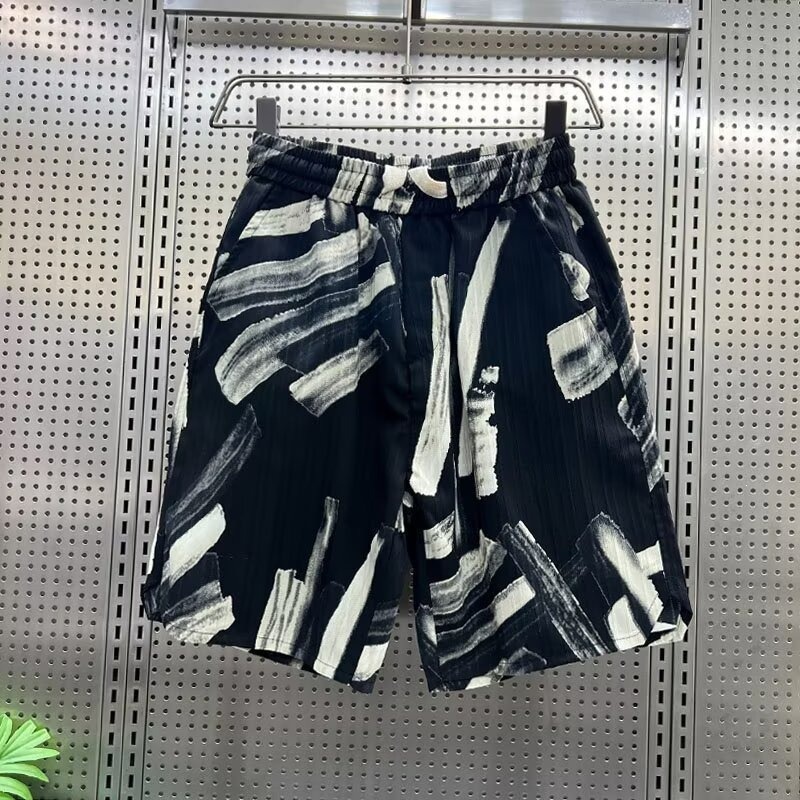 Sommerliche, hochwertige bedruckte Herren-Sportshorts – lässig, locker geschnitten, vielseitig, stylisch und cool – Neu eingetroffen_voghion.com