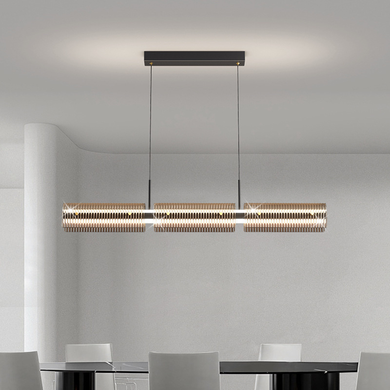 Creativo full-spectrum protector de ojos lámpara de restaurante moderna lámpara de restaurante minimalista sala de banquetes minimalista bar de hotel lámpara de cama sin