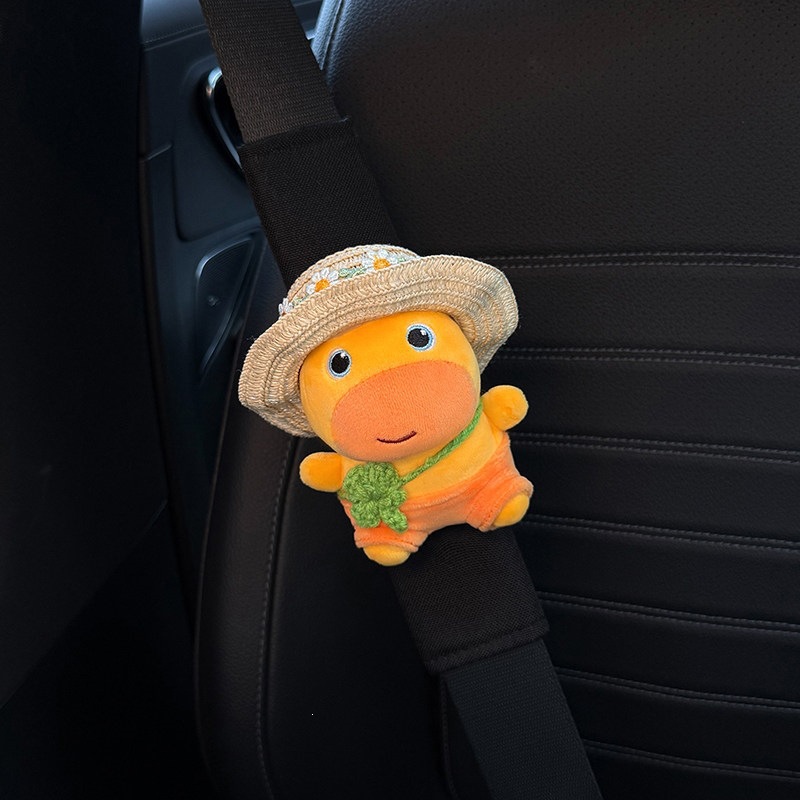 New Lulu Car Seatbelt Shoulder Pad Protector Car Interior Accessory Seatbelt Decoration 2026 Anti-Collision Cover for Women