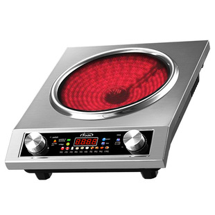 Electric Ceramic Stove 5000W Concave High-Power Household Timing Multi-Function Non-Pick Pot Light Wave Stove Commercial Fierce Fire