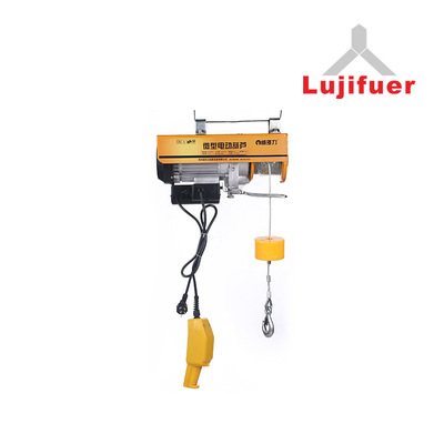 厂家供应微型电动葫芦 500kg微型吊机 1000kg家用220V葫芦吊机
