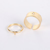 Ring, fashionable dinosaur for beloved, accessory suitable for men and women, Korean style, punk style