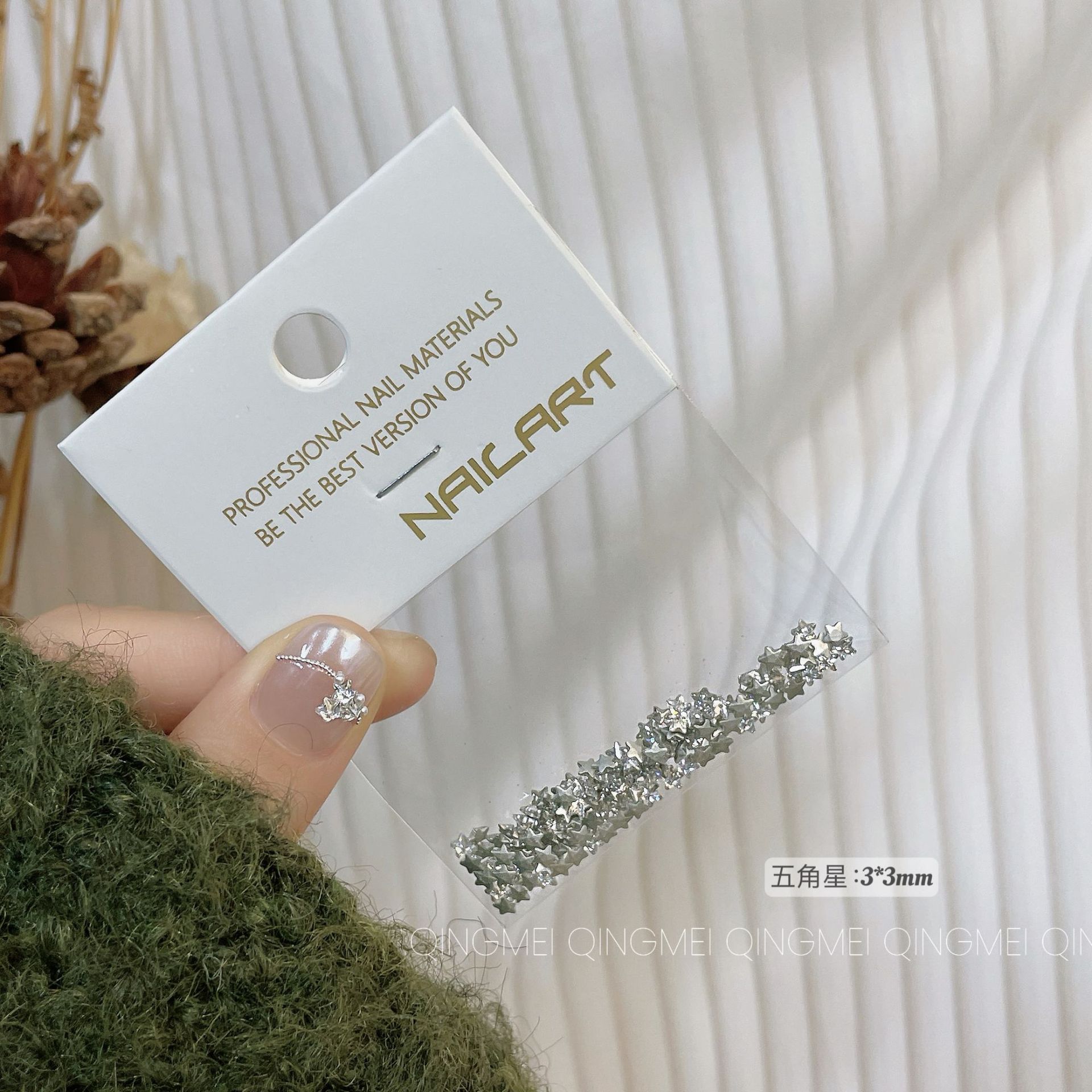 Five-pointed star 3*3mm