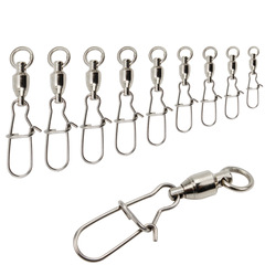 獵高 高速軸承轉環連接器加增強別針不鏽鋼大物路亞配件袋裝跨境