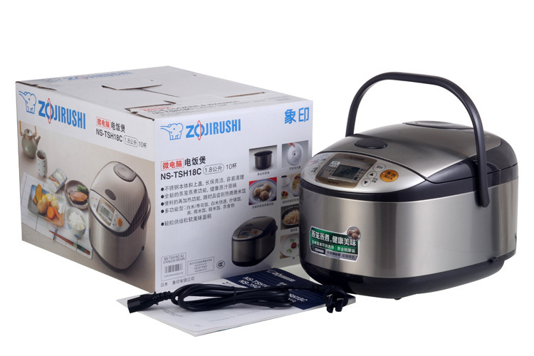 Japan Zojirushi NS-TSH10 C/TSH18 CMicrocomputer Rice Cooker Household Rice Cooker With Steamer3 L/5 L